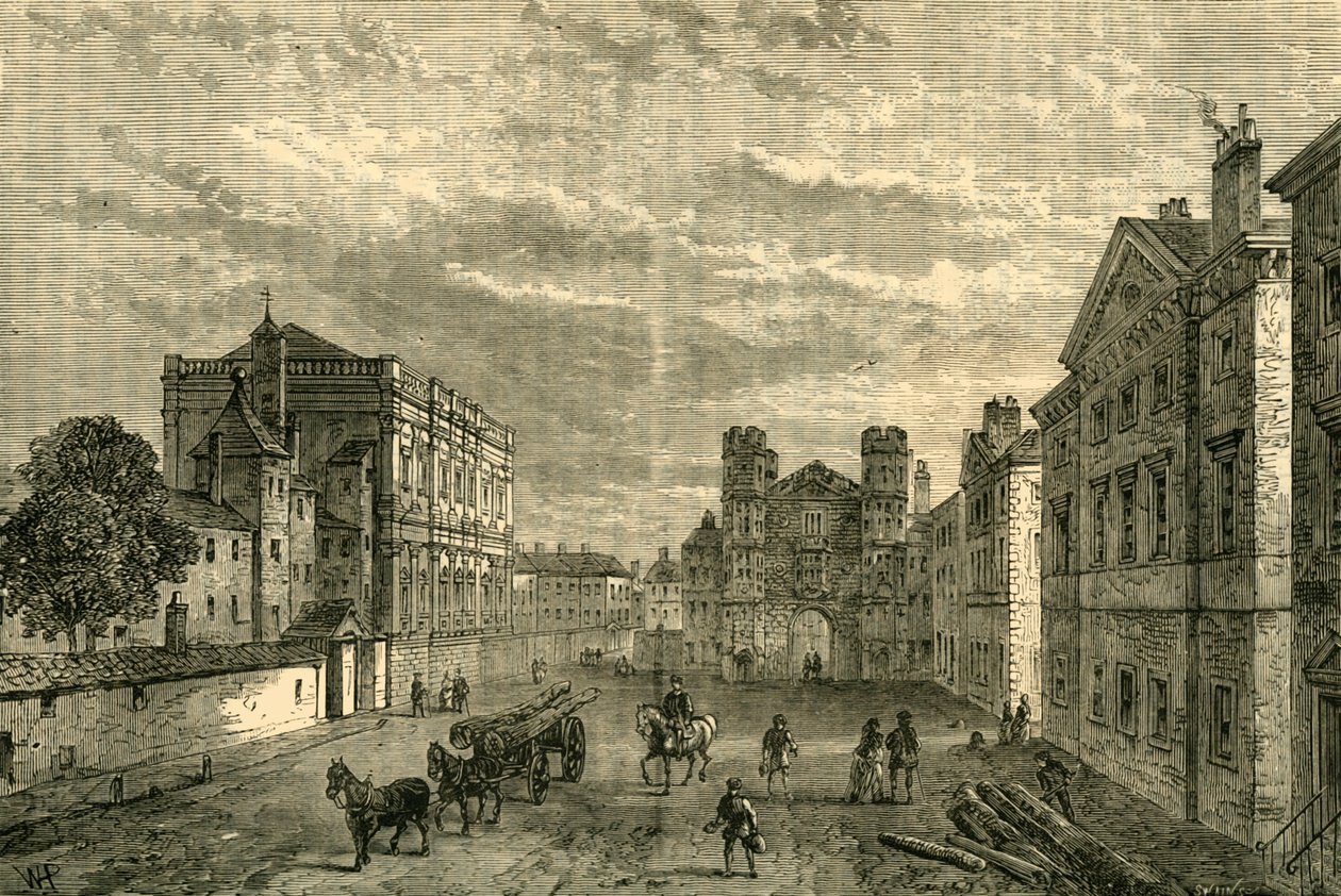 Whitehall, en direction de la porte Holbein, 1881 - Unbekannt