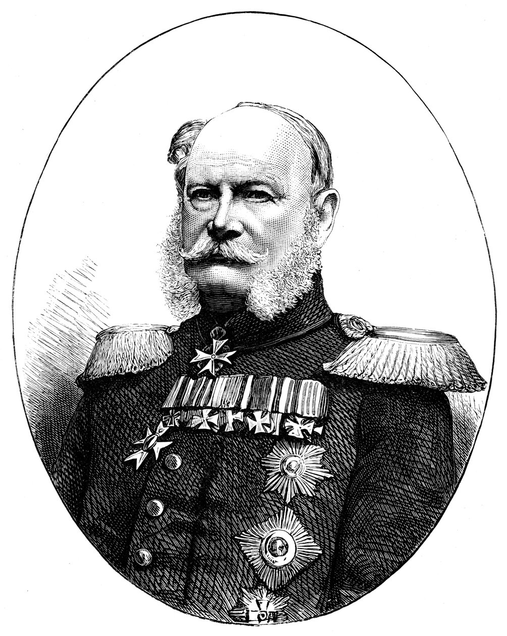 Guillaume Ier 1797-1888, roi de Prusse et empereur d
