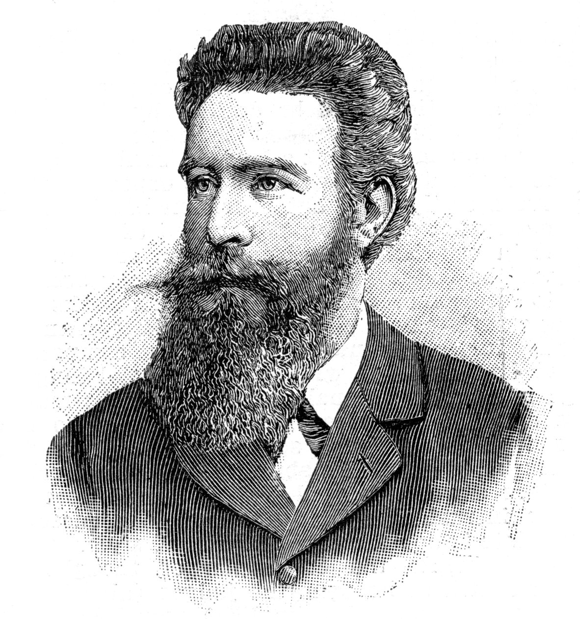 Wilhelm Konrad von Röntgen, physicien allemand, 1902 - Unbekannt