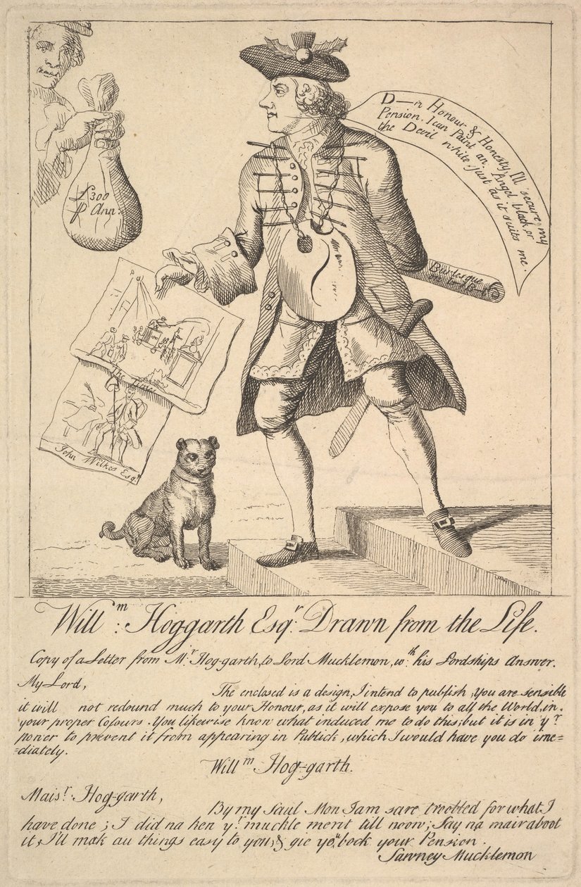 William Hogarth Esq. Dessiné d