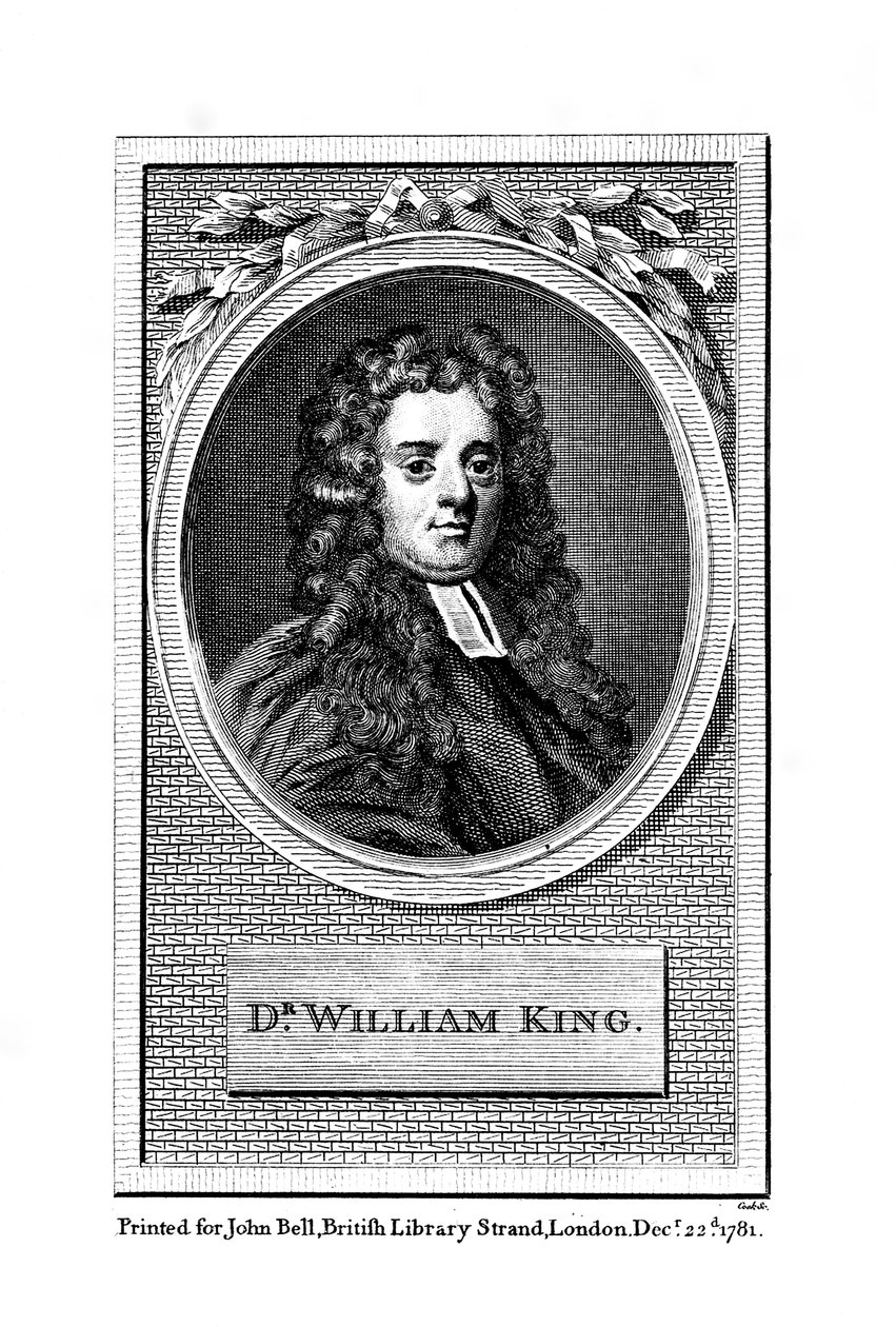 William King, poète anglais - Unbekannt
