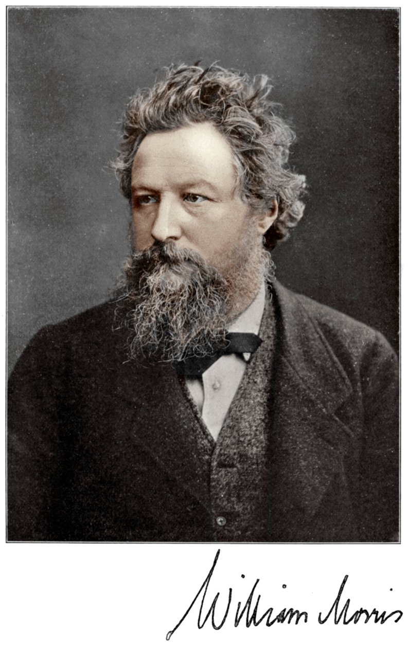 William Morris, artiste, écrivain, socialiste et activiste anglais du 19e siècle, 1901 - Unbekannt