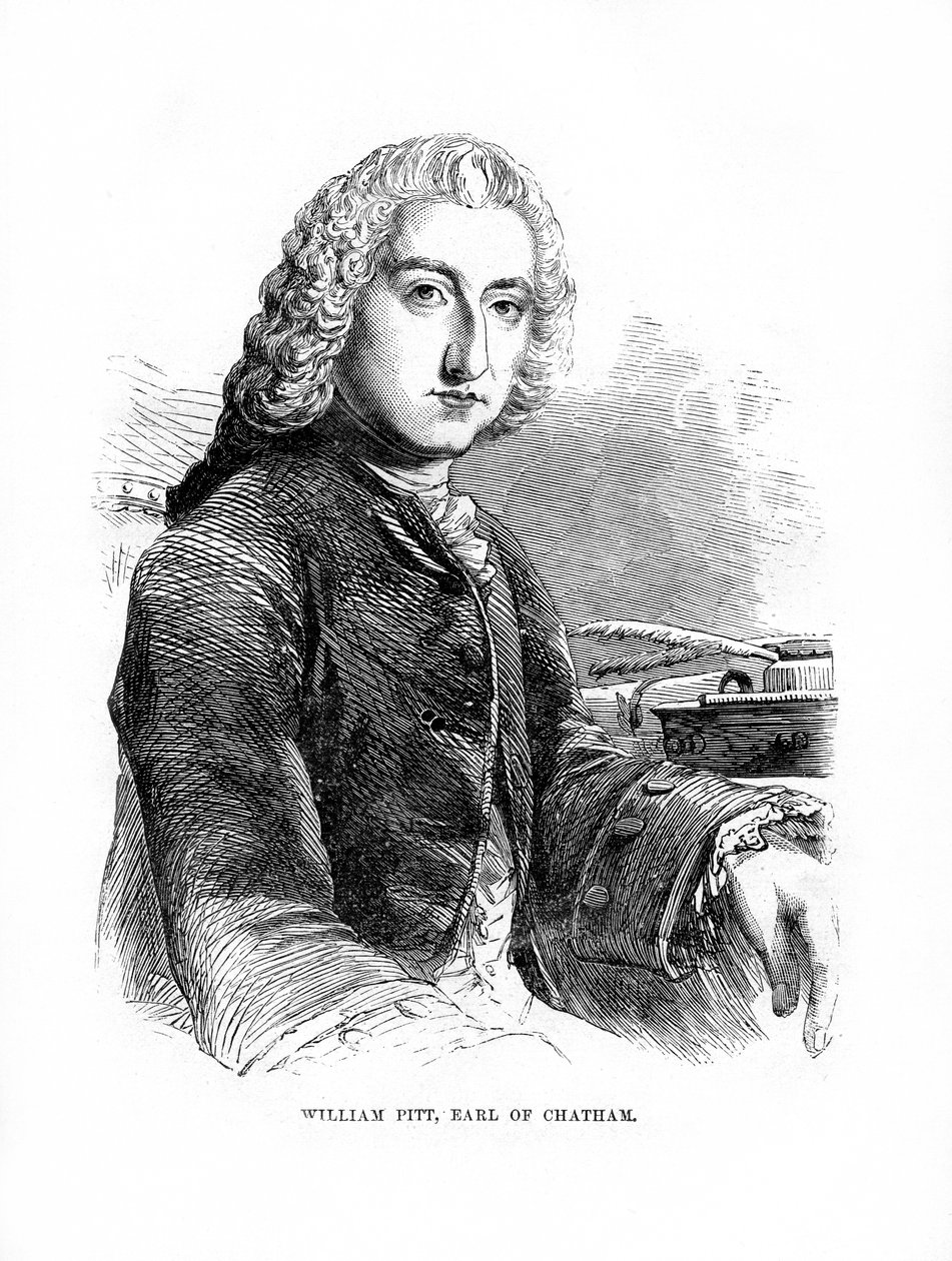 William Pitt, 1er comte de Chatham, homme d