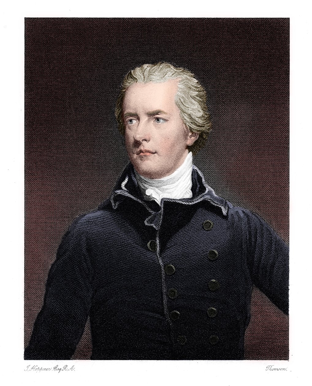 William Pitt le Jeune, homme d