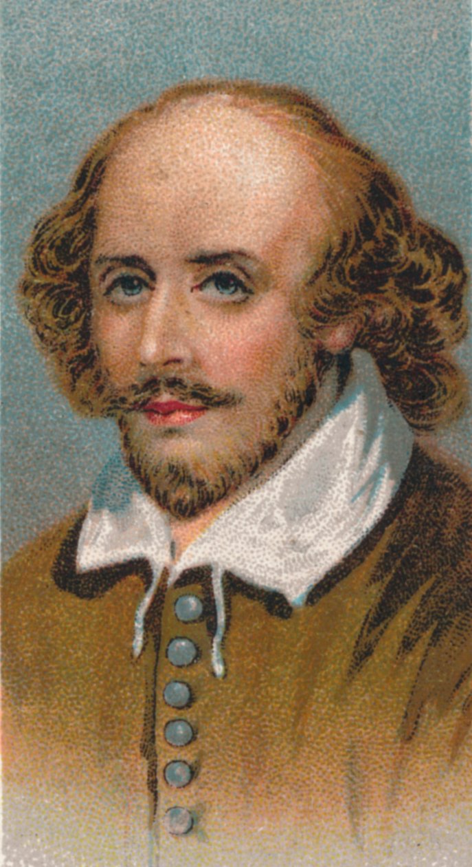 William Shakespeare 1564-1616, poète et dramaturge anglais, 1924 - Unbekannt