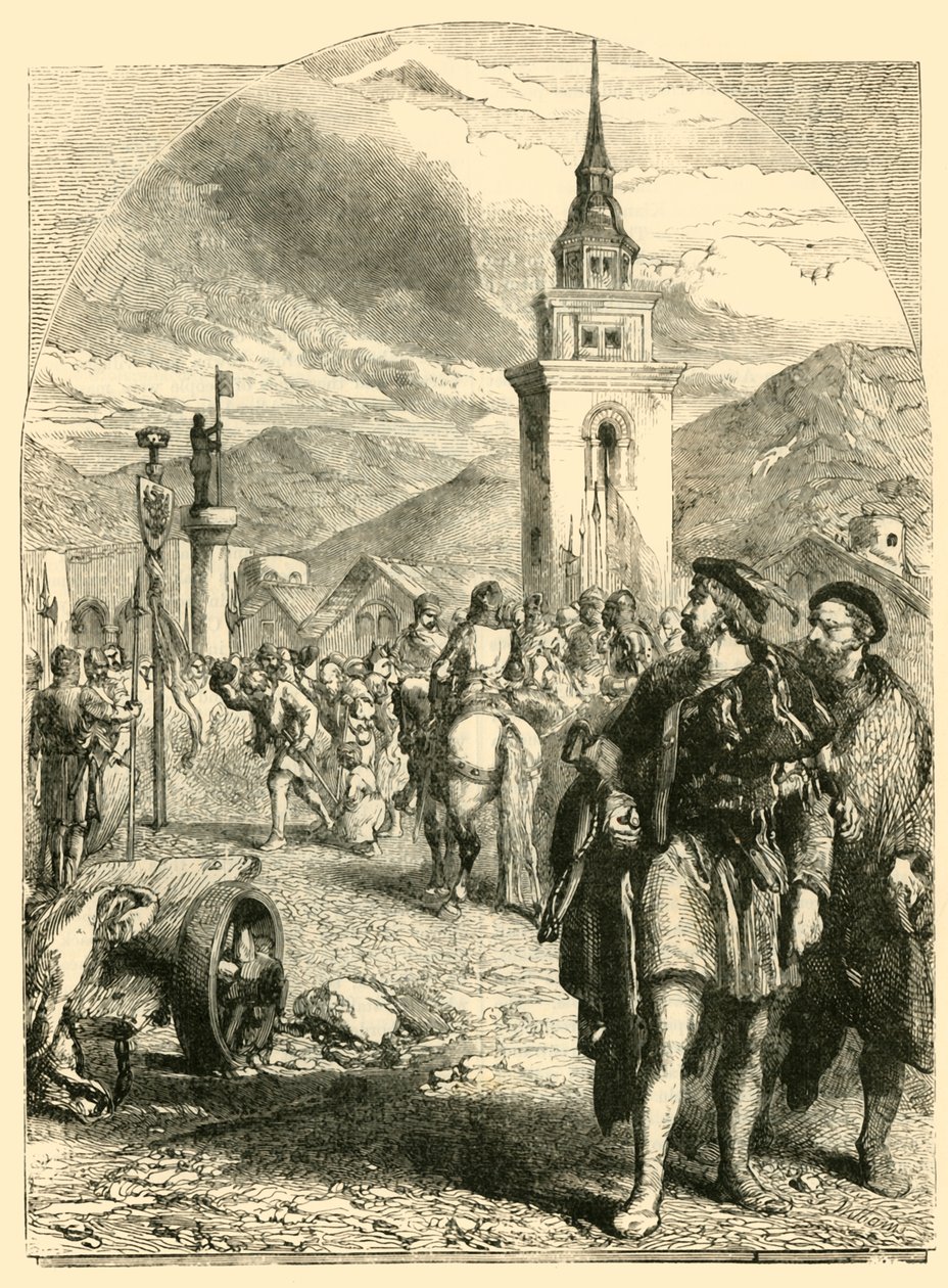 Guillaume Tell sur la place du marché d