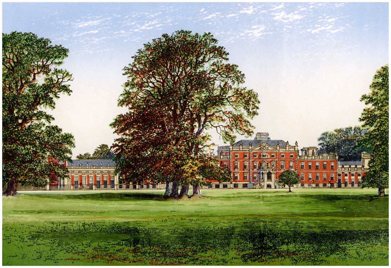 Wimpole Hall, Cambridgeshire, maison du comte de Hardwicke, vers 1880 - Unbekannt