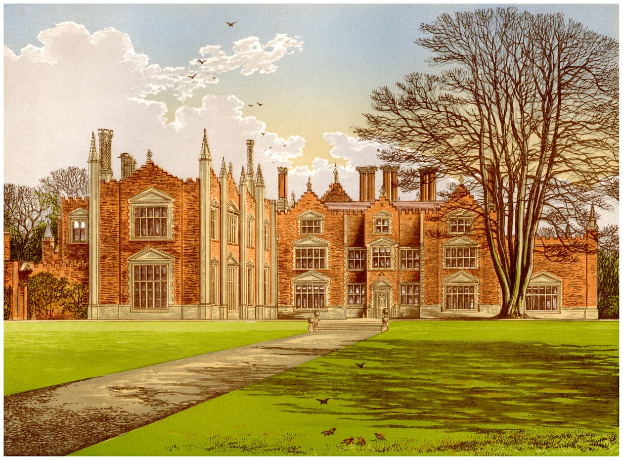 Witchingham Hall, Norfolk, maison du vicomte Canterbury, vers 1880 - Unbekannt