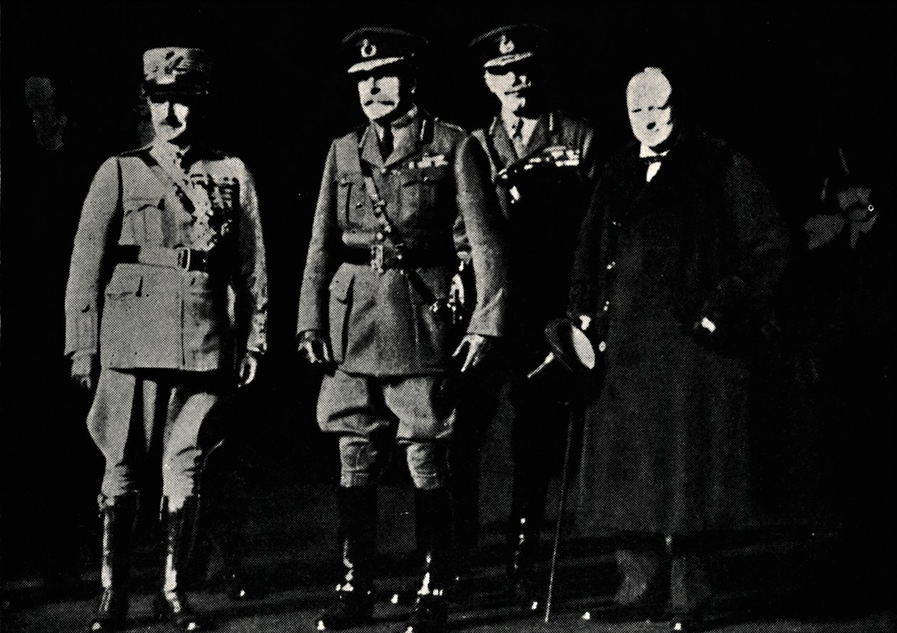 Avec le Général Diaz et le Maréchal Haig, 1919, 1945 - Unbekannt