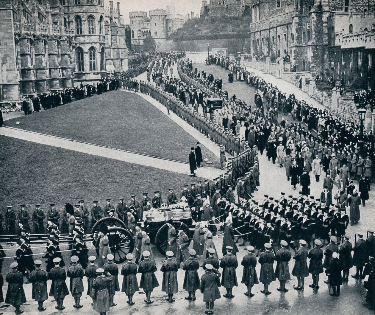 Dans les murs du château historique de Windsor, 1936 - Unbekannt