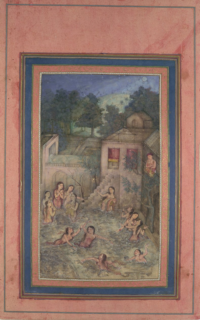 Femmes se baignant au clair de lune, Folio de l