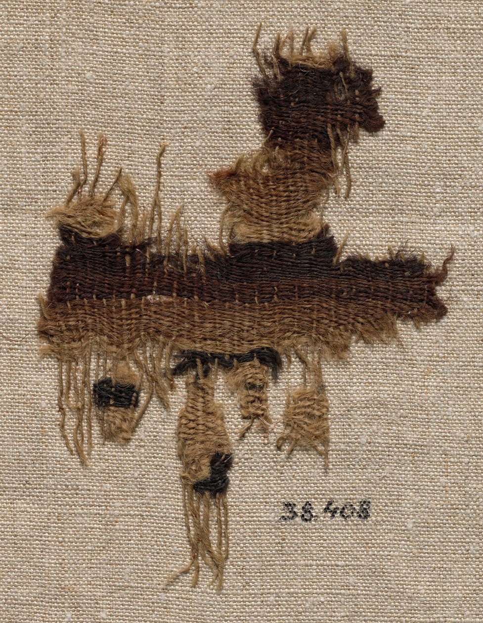Fragment de laine, 3e siècle - Unbekannt