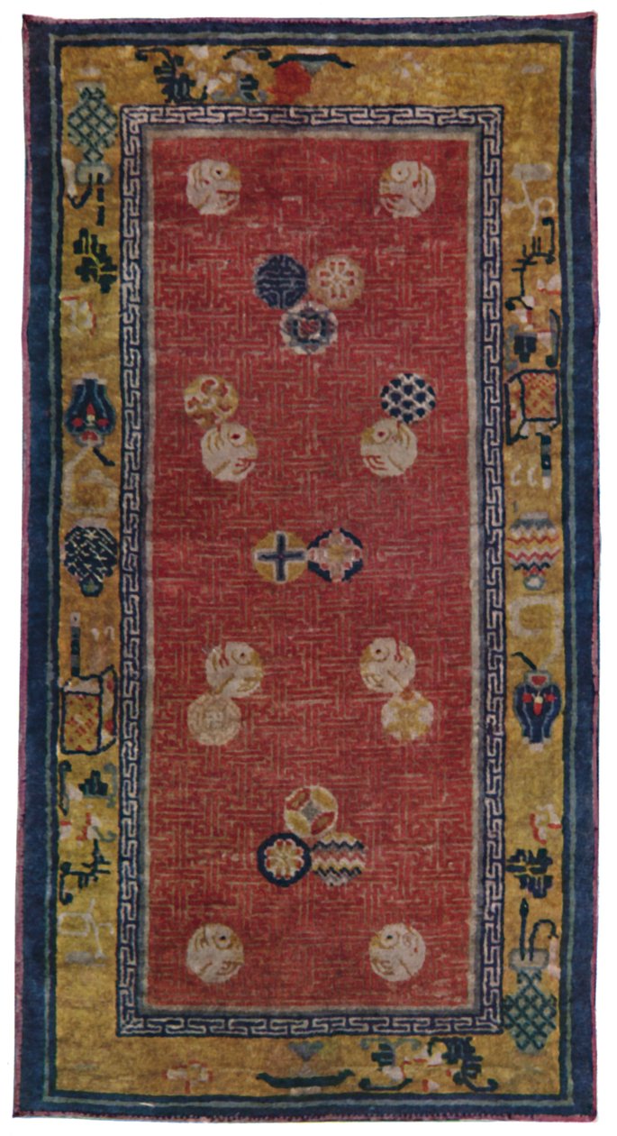 Tapis en laine. Chine du Nord, 1927 - Unbekannt