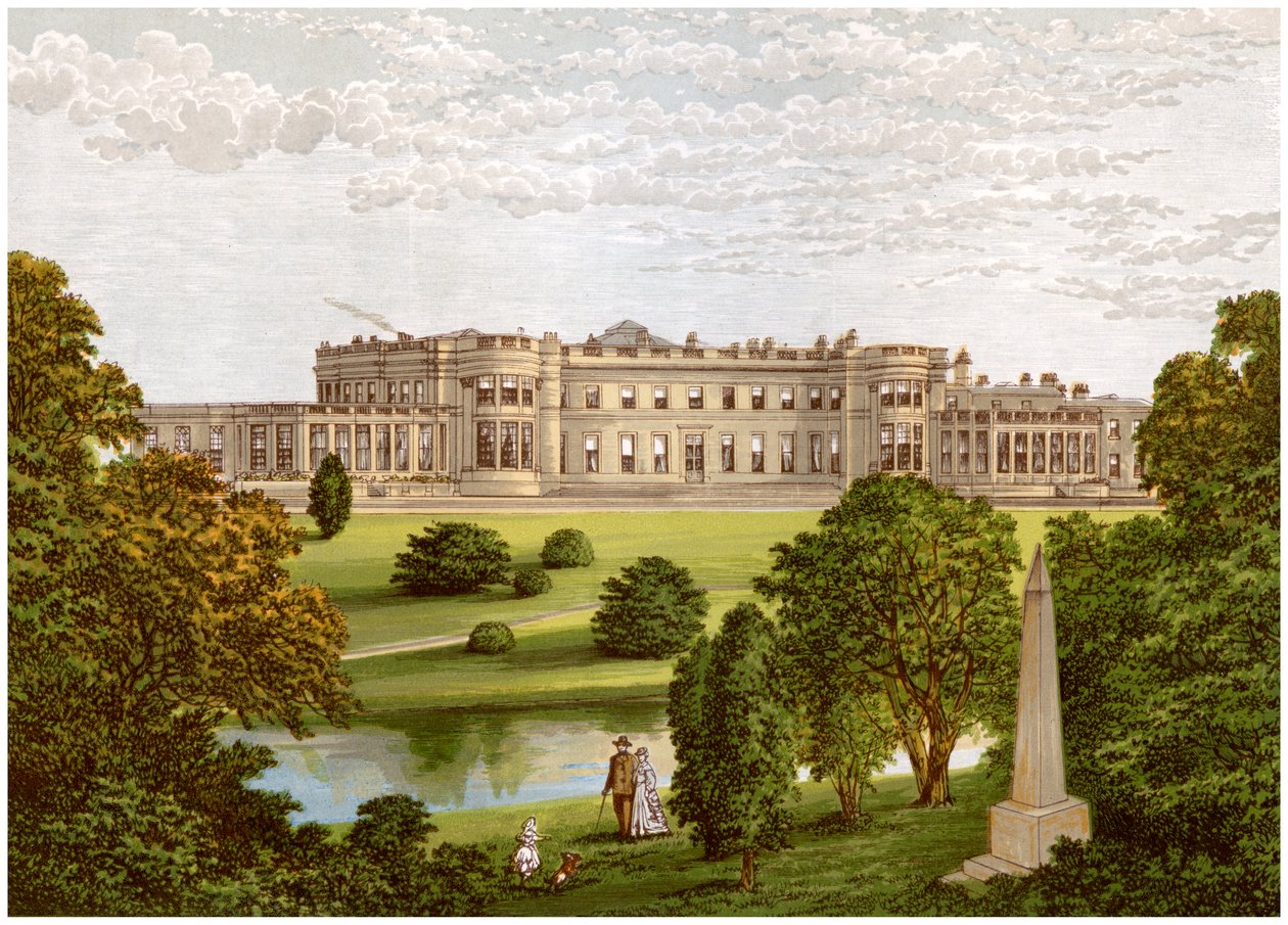 Wynyard Park, Comté de Durham, maison du Marquis de Londonderry, c1880 - Unbekannt