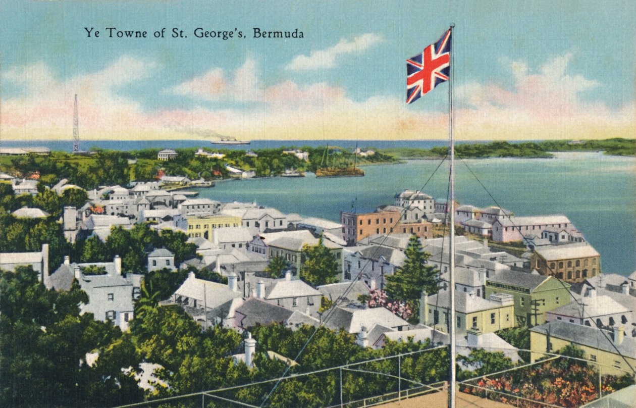 La ville de Saint-Georges, Bermudes, début du 20e siècle - Unbekannt