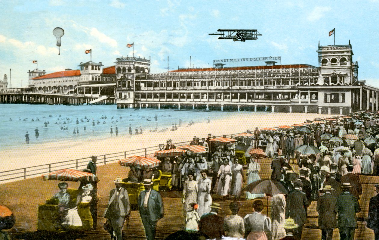 New Million Dollar Pier de Young, Atlantic City, New Jersey, USA, 1913 - Unbekannt