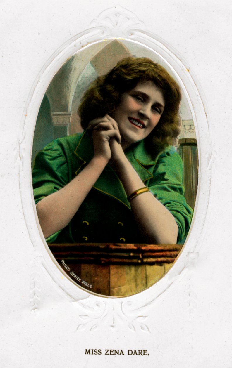 Zena Dare 1887-1975, actrice anglaise, début du XXe siècle - Unbekannt