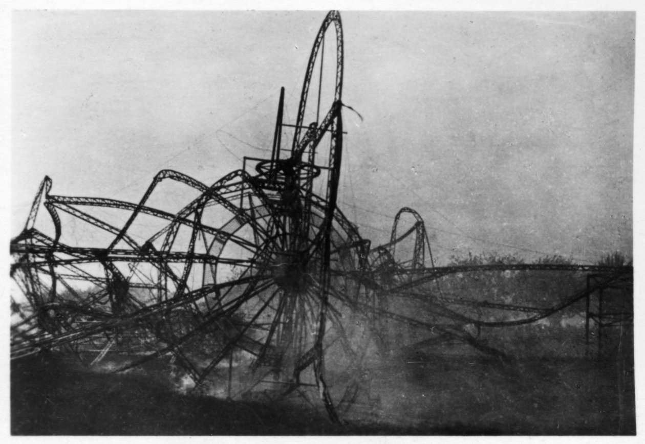 Zeppelin LZ4 après la catastrophe d