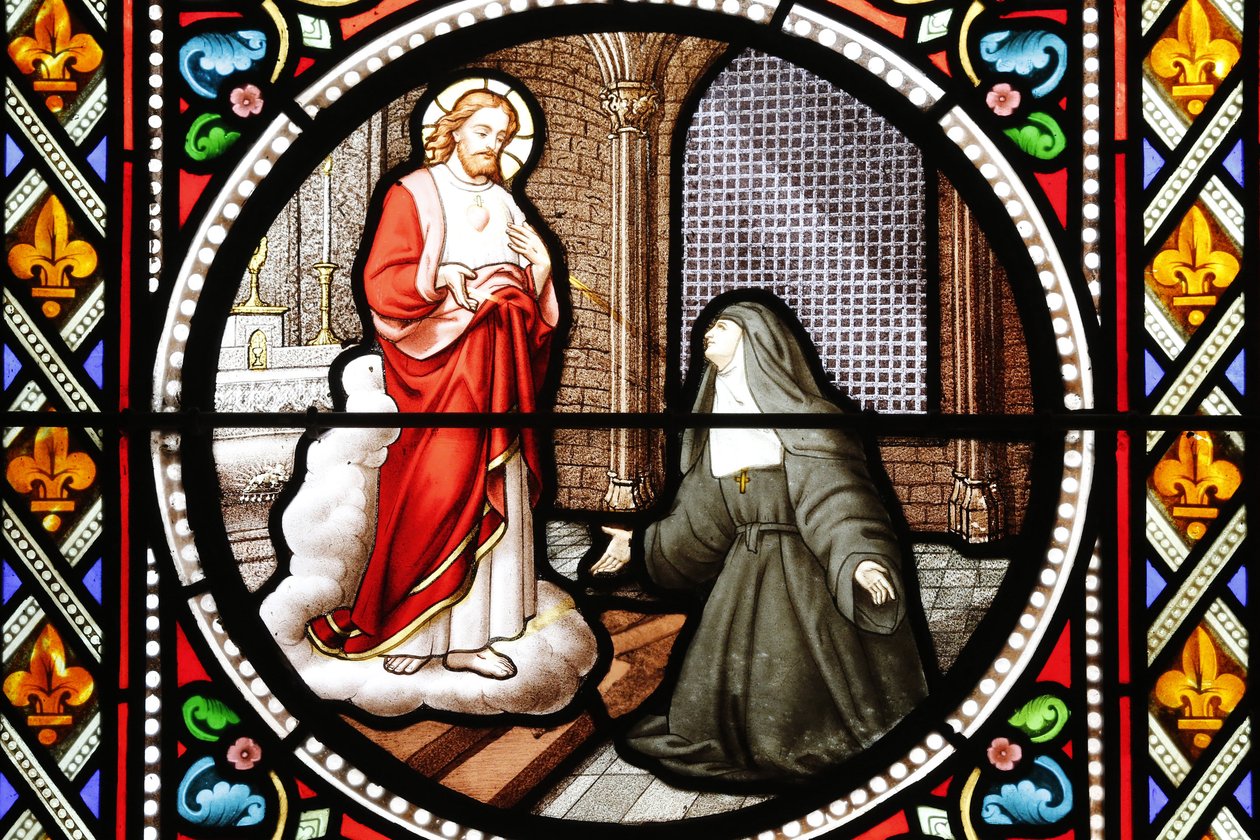 Sainte Marguerite-Marie Alacoque (1647-1690) mystique de l