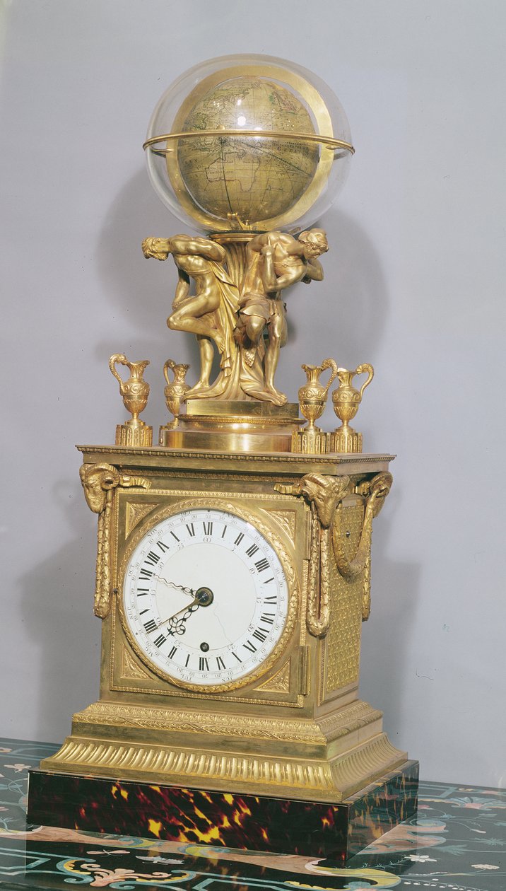 Horloge géographique, par Matthew Boulton, 1771-72 - Unbekannt Unbekannt