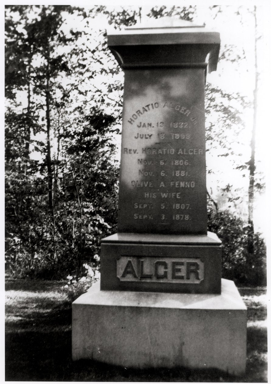 Tombe de Horatio Alger à Natick, Massachusetts - Unbekannt Unbekannt