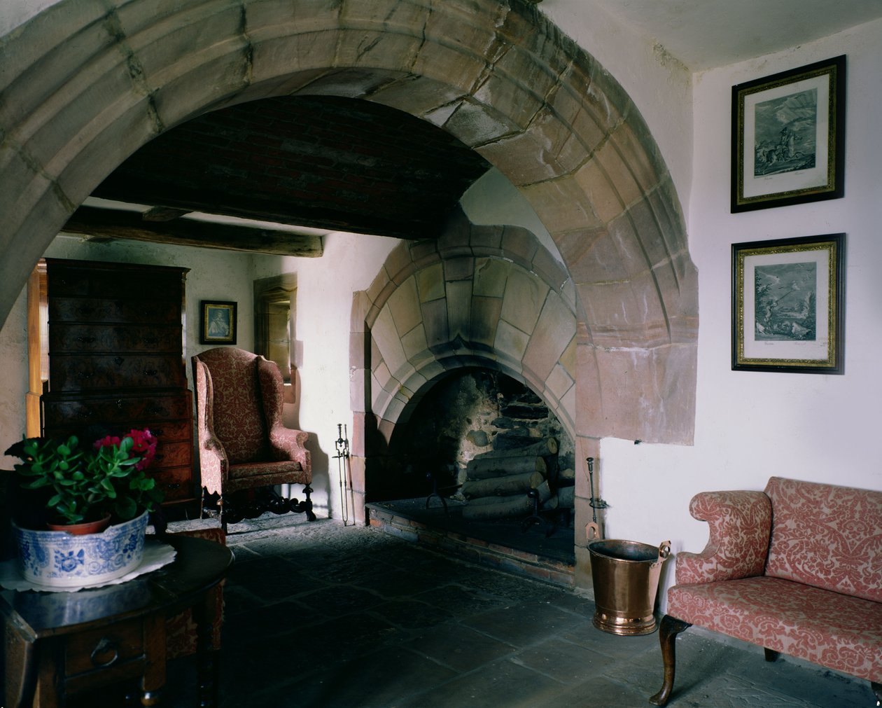 Intérieur de Lindisfarne, Holy Island, conçu par Sir Edwin Lutyens - Unbekannt Unbekannt