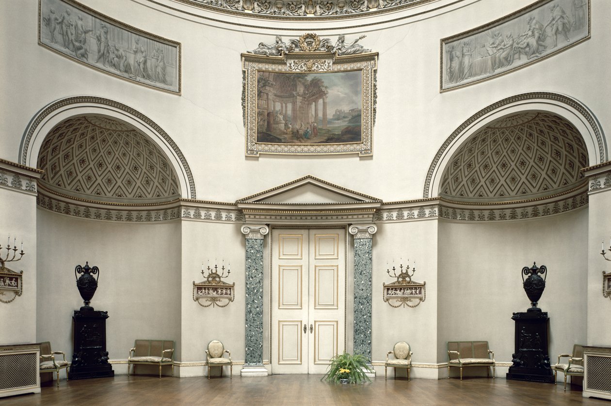 Kedleston Hall, Le Salon, Derbyshire, Royaume-Uni, conçu par Robert Adam (1763) - Unbekannt Unbekannt
