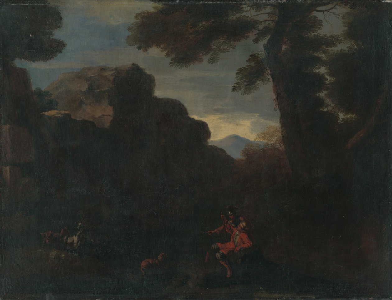 Paysage avec figures - Unbekannt Unbekannt