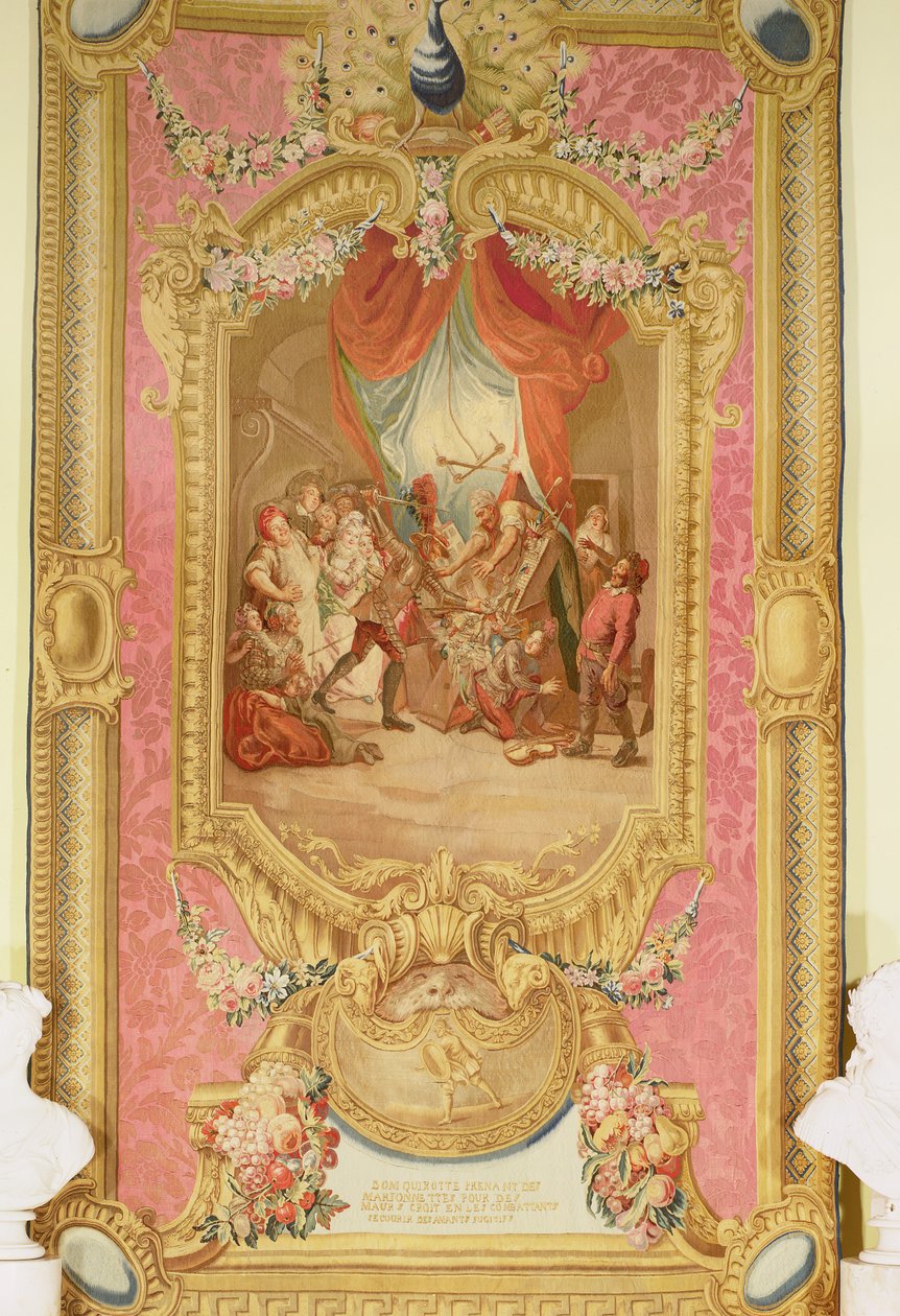 Scène de Don Quichotte, tapisserie de la Galerie des Régents - Unbekannt Unbekannt