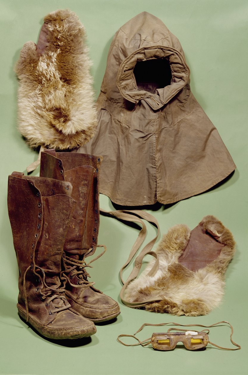 Vêtements de Scott utilisés lors de l