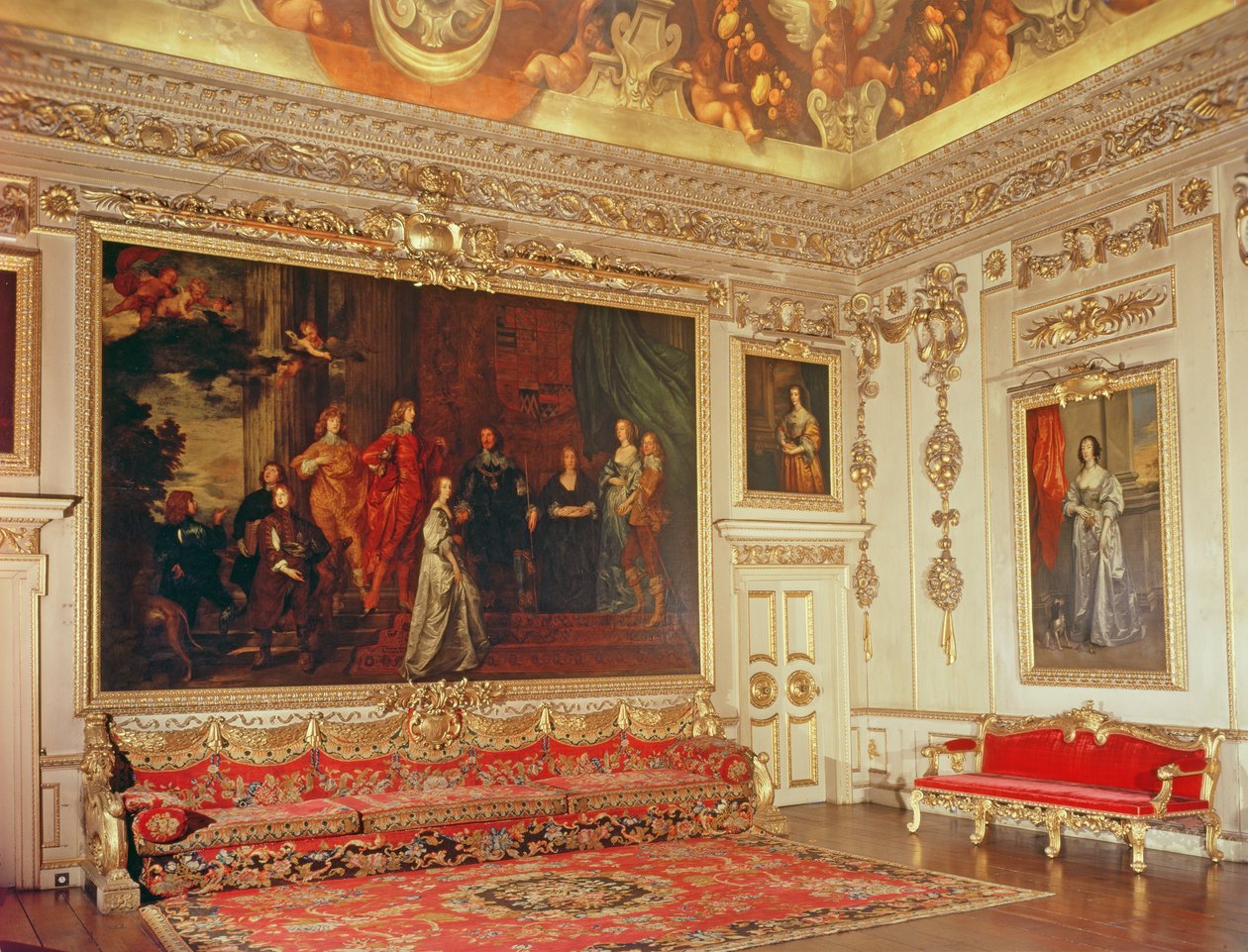 La salle Double Cube, Wilton House - Unbekannt Unbekannt