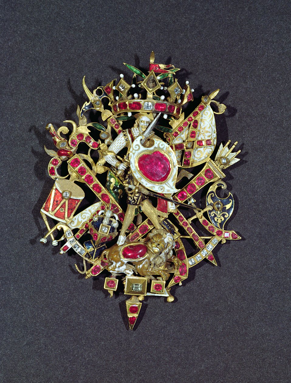 Le bijou de Naseby, commémorant la bataille de Naseby en 1645 - Unbekannt Unbekannt
