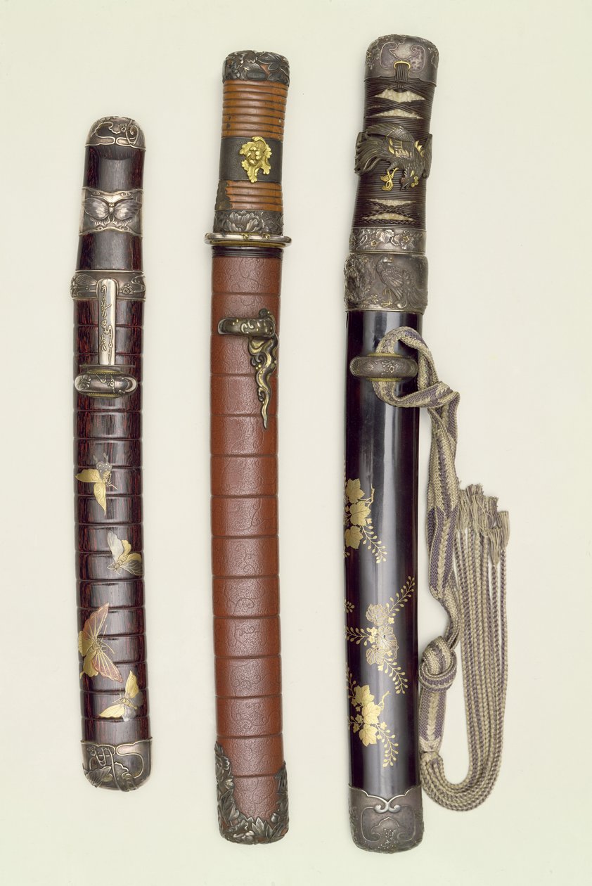 Trois Aikichi Tanto (épées) de la période Meiji, fin 19ème siècle - Unbekannt Unbekannt