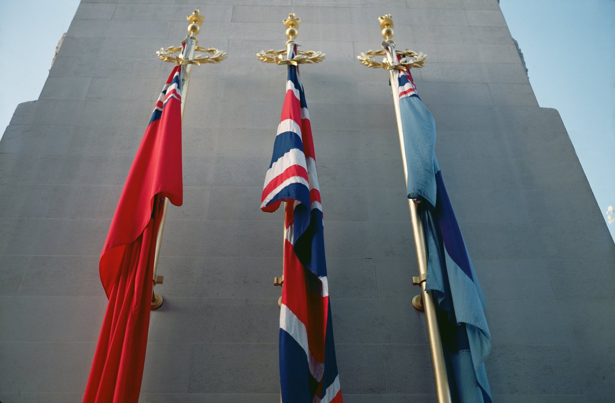 Union Jacks au Cénotaphe, Londres - Unbekannt Unbekannt