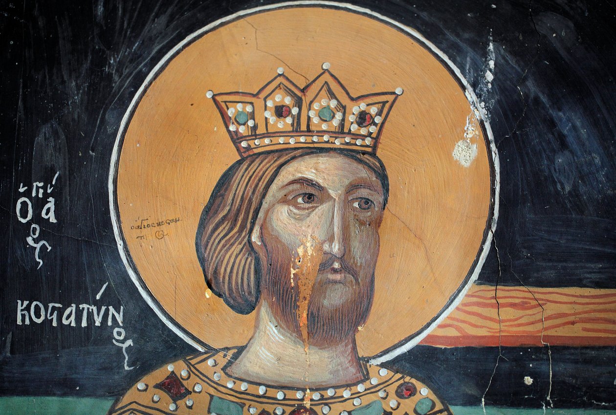 Fresque byzantine du 15ème siècle - Unbekannt Unbekannt