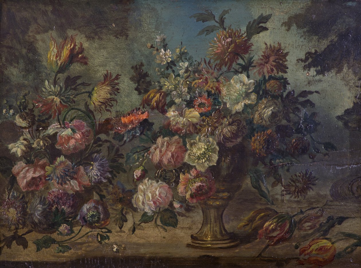 Fleurs sur un rebord - Unbekannt Unbekannt