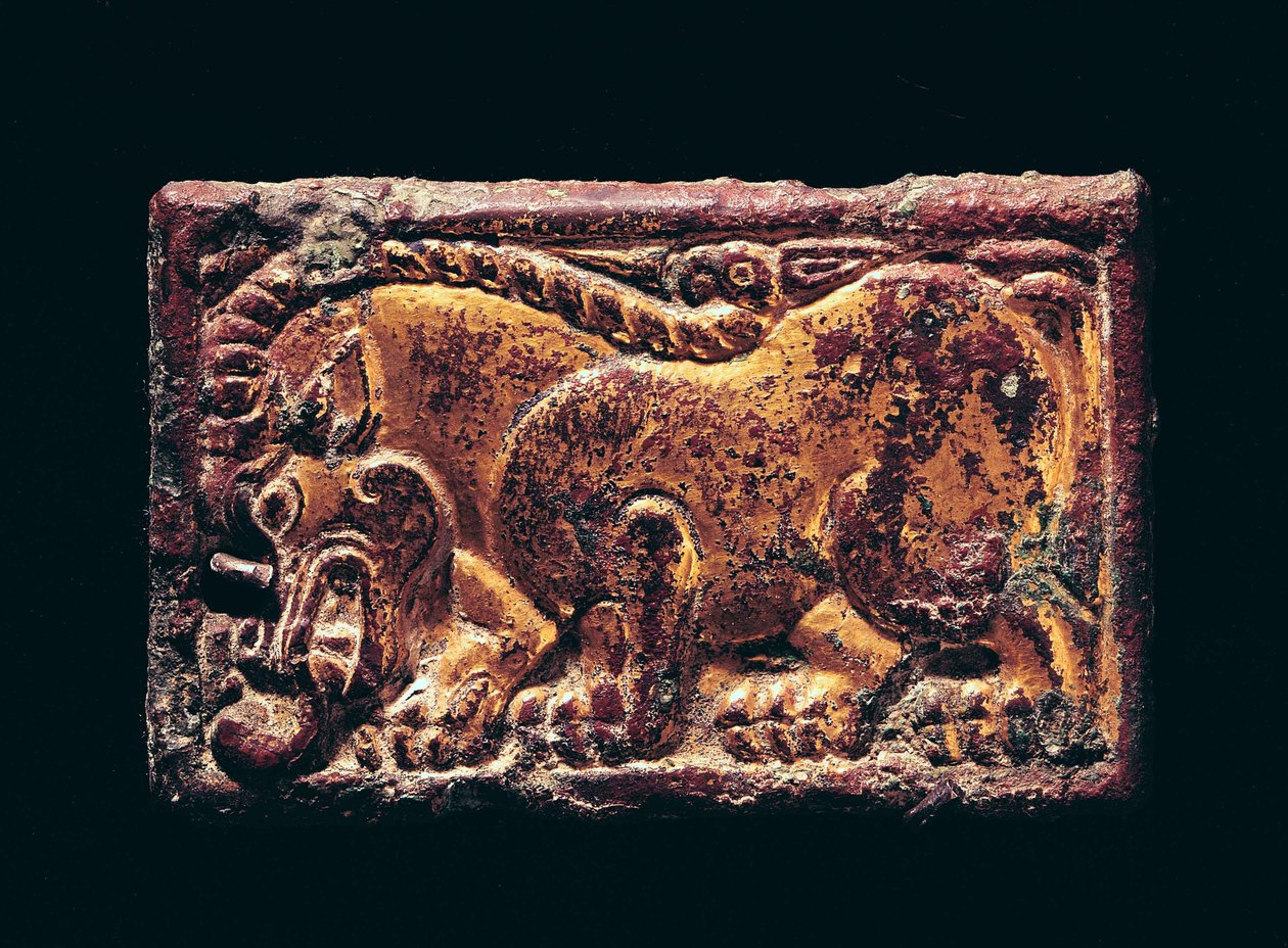 Plaque de style Ordos, 3ème-2ème siècle av. J.-C. - Unbekannt Unbekannt