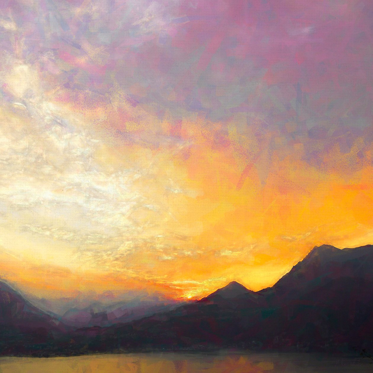 Navigation au coucher du soleil, 2018 - Unbekannt Unbekannt