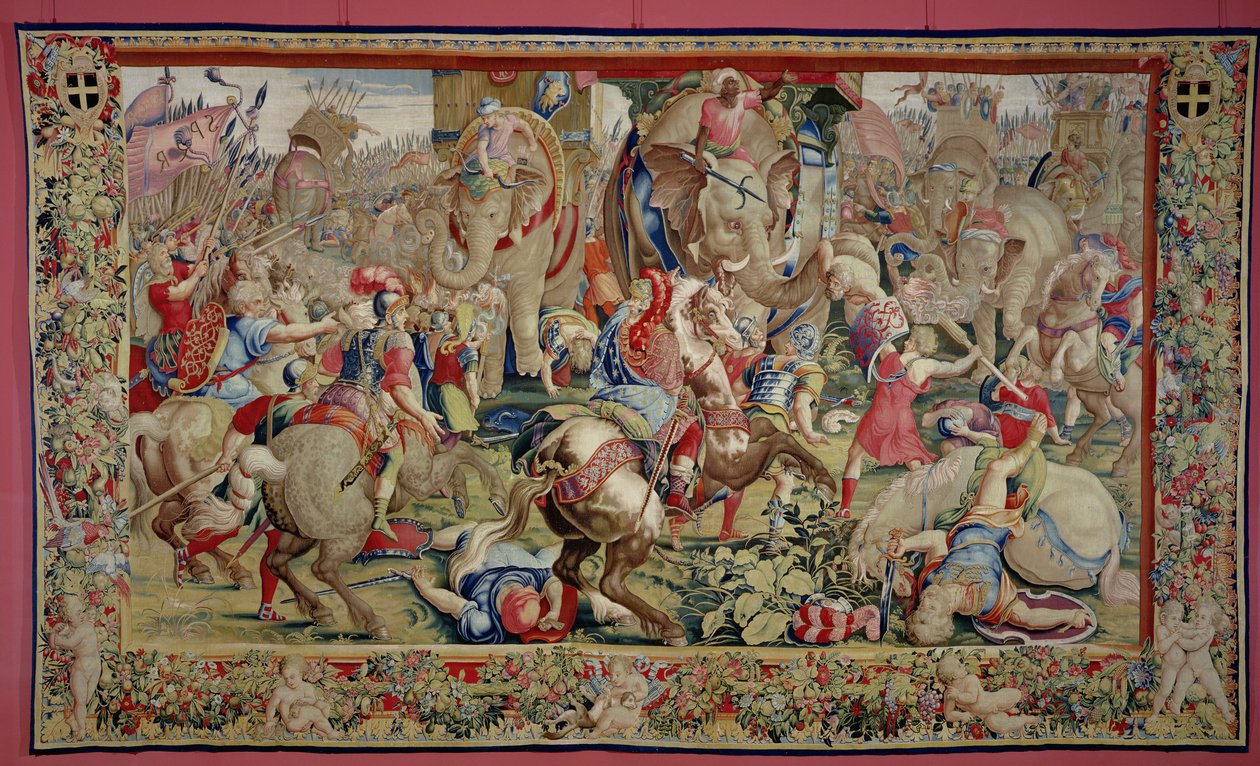 La bataille de Zama, par Giulio Romano - Unbekannt Unbekannt