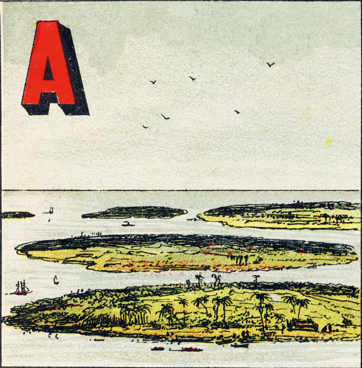 A : Archipel. C