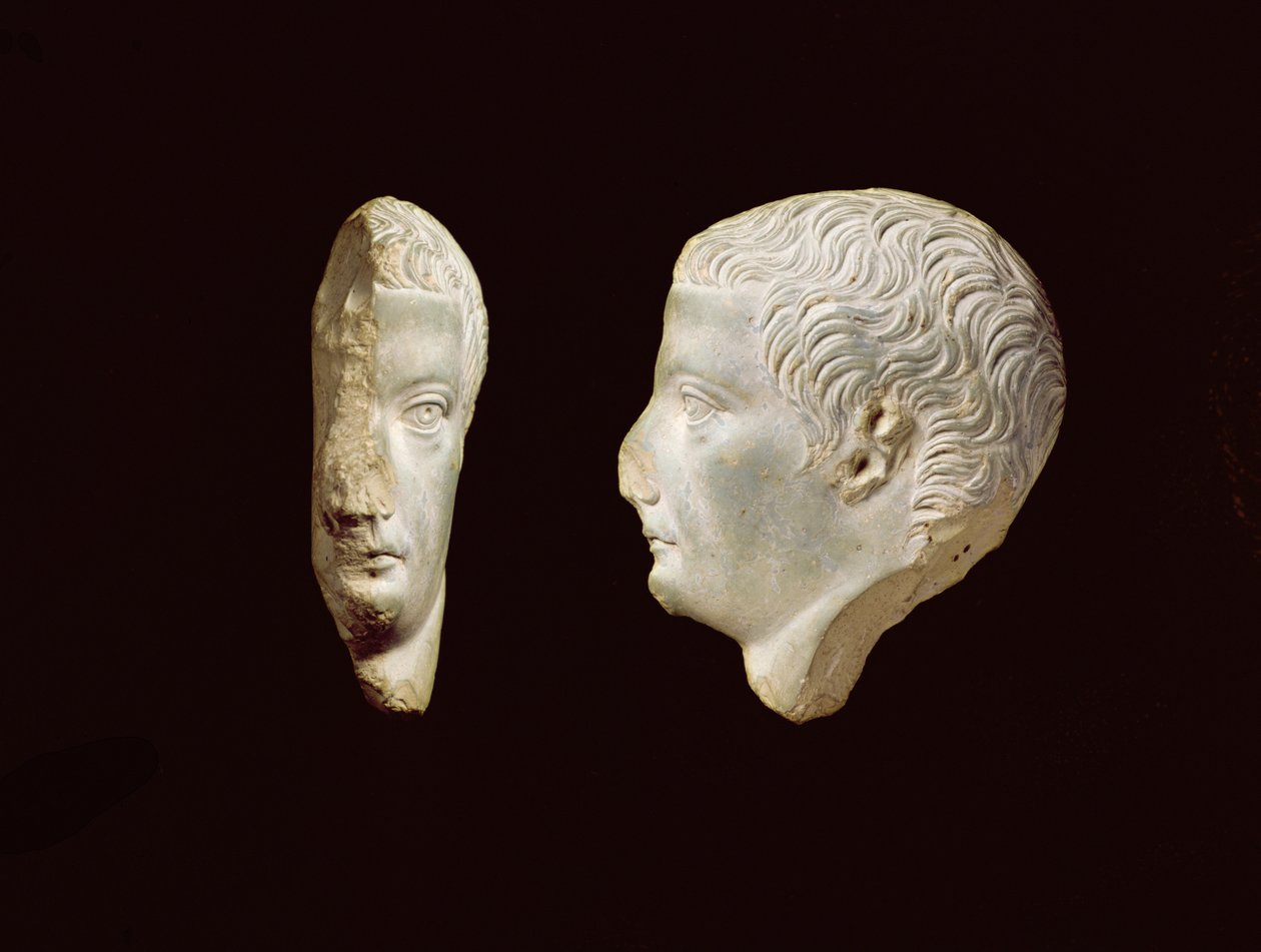 Portrait en relief de l