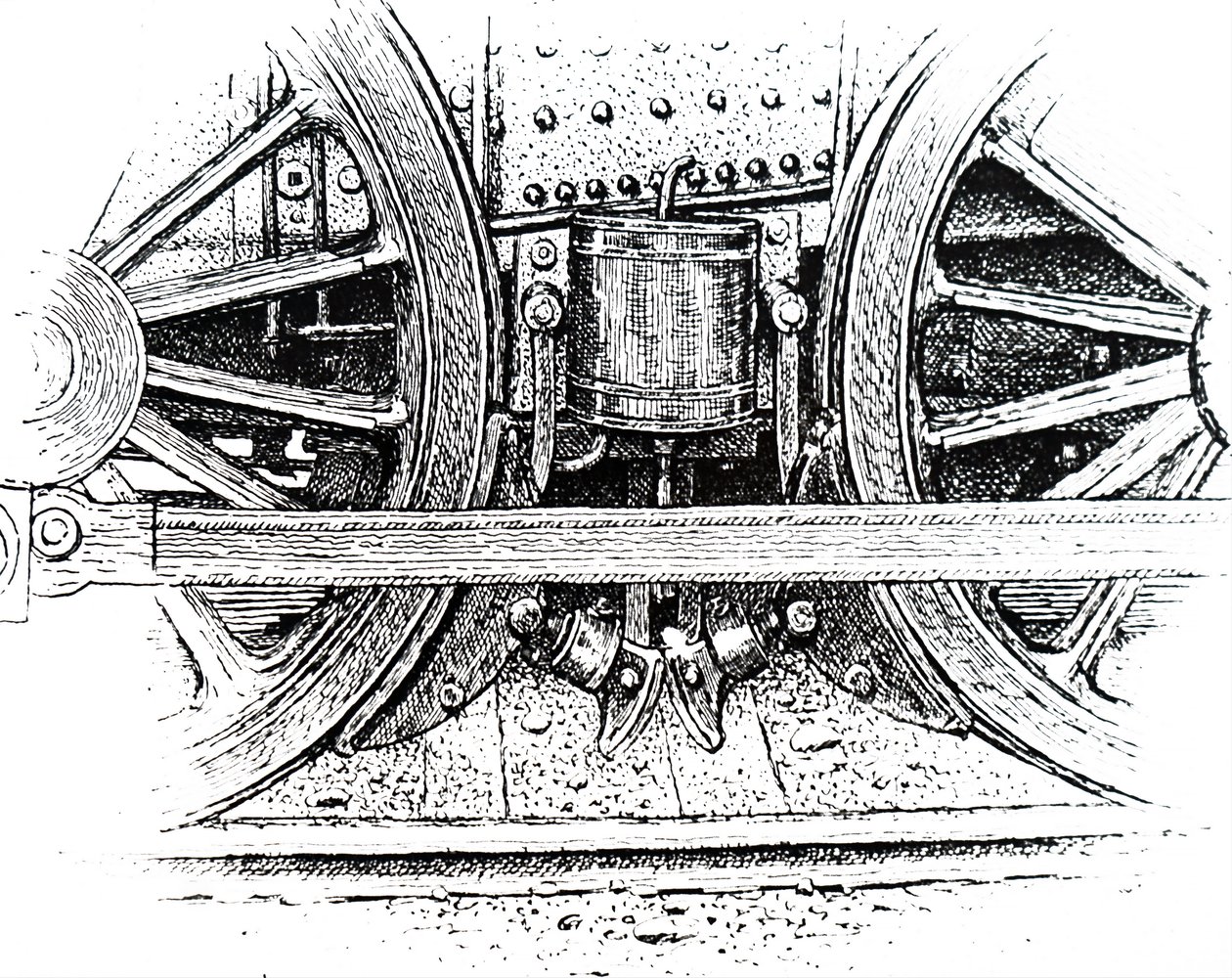 Un frein de conduite de locomotive - Unbekannt