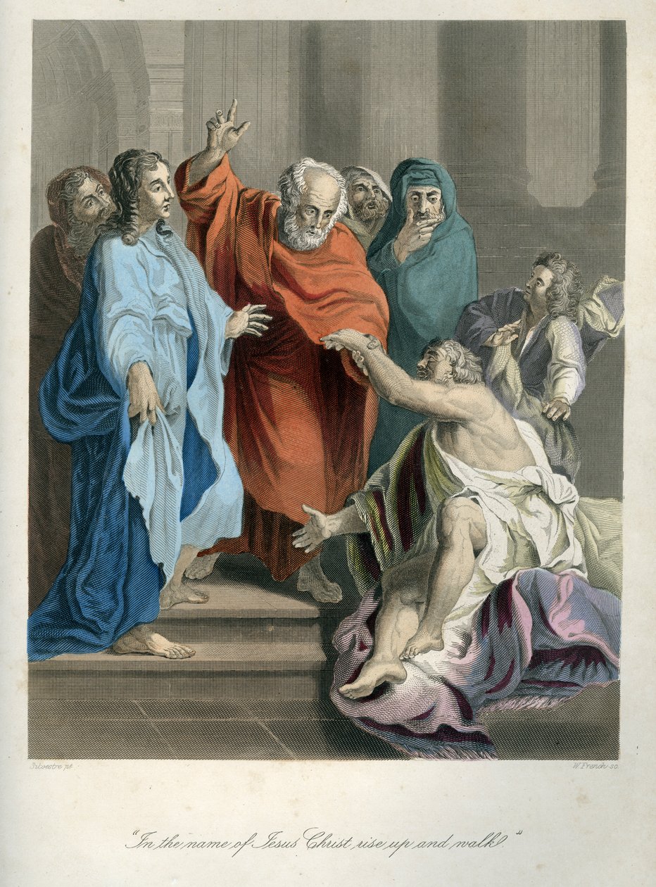 Actes de Pierre et Jean - Bible, Nouveau Testament - Unbekannter Künstler
