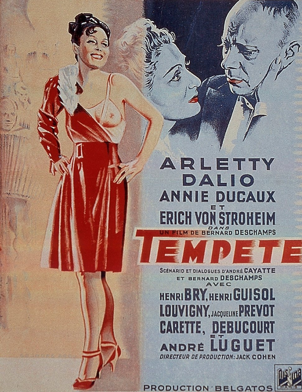 Affiche du film Tempête - Unbekannt