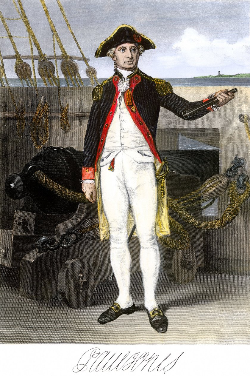 Marine américaine : John Paul Jones (1747-1791) marin et héros de la guerre d