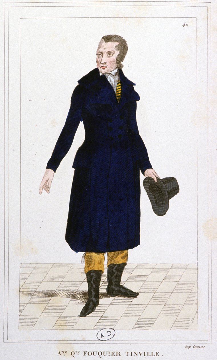 Antoine Fouquier-Tinville - Unbekannter Künstler