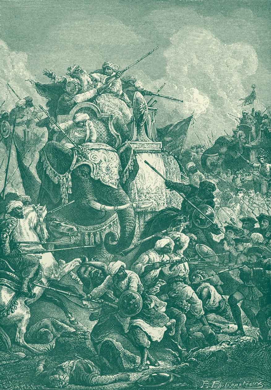 Anwaruddin Muhammed Khan à la bataille d