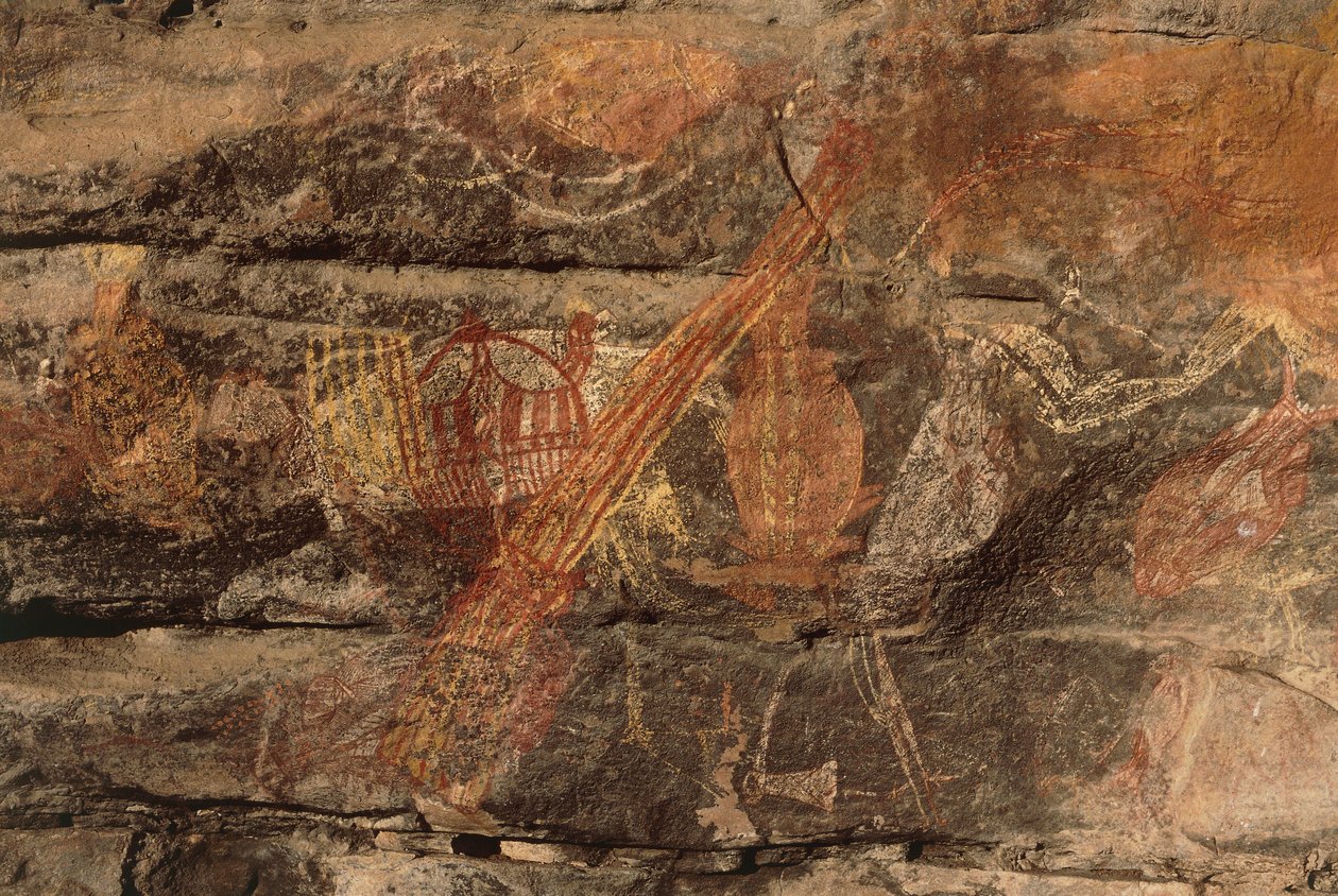 Peintures rupestres aborigènes - Benjamin Baud