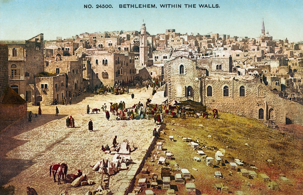 Bethléem, début des années 1900 - Unbekannter Künstler