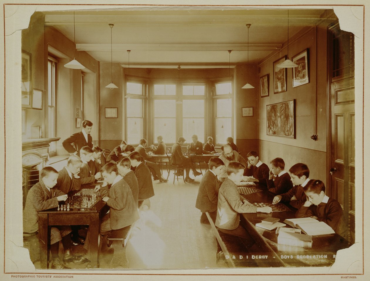 Salle de jeux pour garçons à l